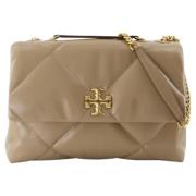 Leather shoulder-bags Tory Burch , White , Dames