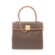 Pre-owned Canvas celine-bags Celine Vintage , Brown , Dames