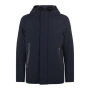 Korte Winter Parka Jas RRD , Blue , Heren