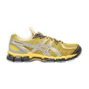 Mesh Panel Gel-Kayano Sneakers Asics , Yellow , Heren