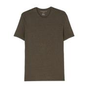 Militaire Stijl Linnen T-shirts en Polo's Majestic Filatures , Green ,...