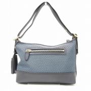 Pre-owned Leather shoulder-bags Coach Pre-owned , Blue , Dames