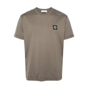 Stijlvolle T-shirts en Polos Collectie Stone Island , Brown , Heren