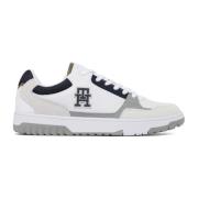 Kleur Blok Sneakers Tommy Hilfiger , White , Heren