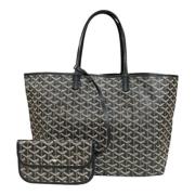 Pre-owned Plastic shoulder-bags Goyard Vintage , Black , Dames