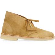 Klassieke Suede Desert Boots Clarks , Beige , Dames