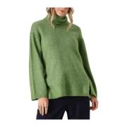 Groene Pullover Trui Stijlvol Comfort Moss Copenhagen , Green , Dames