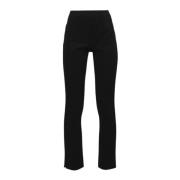 Zwarte Leggings van Technische Stof Liviana Conti , Black , Dames