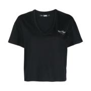 T-shirts en Polos Zwart Karl Lagerfeld , Black , Dames