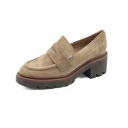 Taupe Damesschoenen met 5 cm Hak Bibi Lou , Beige , Dames