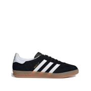 Zwarte Gazelle Indoor Sneakers Adidas , Black , Heren