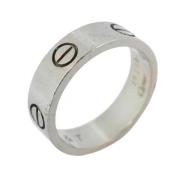 Pre-owned White Gold rings Cartier Vintage , White , Dames