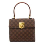 Pre-owned Canvas celine-bags Celine Vintage , Brown , Dames