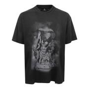 Zwart Atlas T-Shirt Represent , Black , Heren