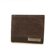 Pre-owned Leather wallets Gucci Vintage , Brown , Heren