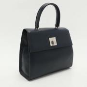 Pre-owned Leather handbags Celine Vintage , Blue , Dames