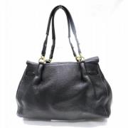 Pre-owned Leather shoulder-bags Salvatore Ferragamo Pre-owned , Black ...