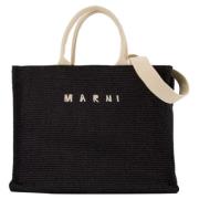 Cotton handbags Marni , Black , Dames