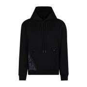 Klassieke Zwarte Hoodie Sweatshirt Pmds , Black , Heren