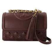 Leather shoulder-bags Tory Burch , Brown , Dames