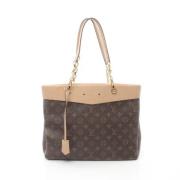 Pre-owned Canvas totes Louis Vuitton Vintage , Brown , Dames