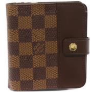 Pre-owned Canvas wallets Louis Vuitton Vintage , Brown , Dames