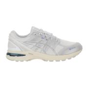 Mesh Sneakers met Rubberen Zool Asics , Gray , Heren