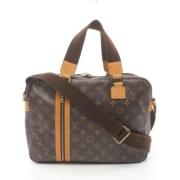 Pre-owned Canvas louis-vuitton-bags Louis Vuitton Vintage , Brown , Da...