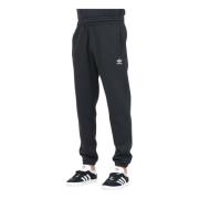 Zwarte Sportieve Essentials Broek Adidas Originals , Black , Heren