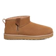 Klassieke Ultra Mini Ritslaarzen UGG , Brown , Heren