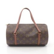 Pre-owned Canvas handbags Louis Vuitton Vintage , Brown , Dames