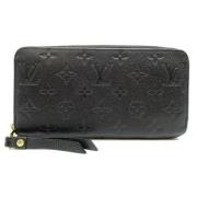 Pre-owned Fabric wallets Louis Vuitton Vintage , Black , Dames