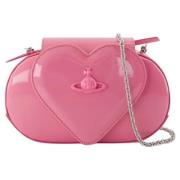 Leather handbags Vivienne Westwood , Pink , Dames