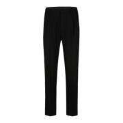 Zwarte chino stijl broek met elastische taille Joop! , Black , Heren