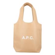 Stijlvolle Ninon Small Tote Tas A.p.c. , Beige , Dames