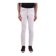 Klassieke Denim Jeans voor Mannen en Vrouwen Armani Jeans , White , He...