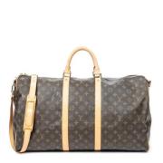 Pre-owned Canvas travel-bags Louis Vuitton Vintage , Brown , Dames