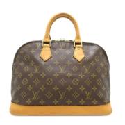 Pre-owned Fabric louis-vuitton-bags Louis Vuitton Vintage , Brown , Da...