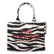 Zebra Canvas Tote Tas Marc Jacobs , Multicolor , Dames