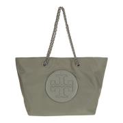 Chique Nude Shopper Tas Tory Burch , Green , Dames