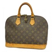 Pre-owned Fabric louis-vuitton-bags Louis Vuitton Vintage , Brown , Da...