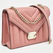 Pre-owned Leather shoulder-bags Michael Kors Pre-owned , Pink , Dames