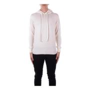 Hoodie Slim Fit Wol Alpha Studio , Beige , Heren