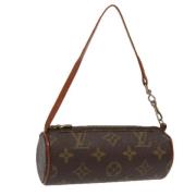 Pre-owned Canvas pouches Louis Vuitton Vintage , Brown , Dames