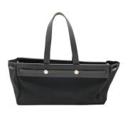 Pre-owned Canvas totes Hermès Vintage , Black , Heren