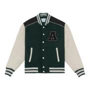 Ivy Varsity Jacket Axel Arigato , Green , Heren