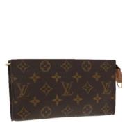 Pre-owned Canvas pouches Louis Vuitton Vintage , Brown , Dames