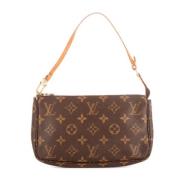 Pre-owned Canvas louis-vuitton-bags Louis Vuitton Vintage , Brown , Da...