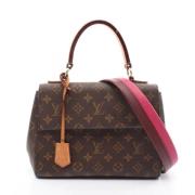 Pre-owned Leather louis-vuitton-bags Louis Vuitton Vintage , Brown , D...