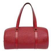 Pre-owned Leather louis-vuitton-bags Louis Vuitton Vintage , Red , Dam...